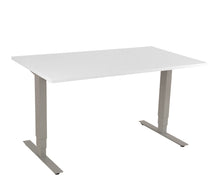 Load image into Gallery viewer, Elektrisks divmotoru AERO 2.0 Flex 660 galds  | Pelēks, melns, balts-ERGONOMISKI GALDI UN PLAUKTI
