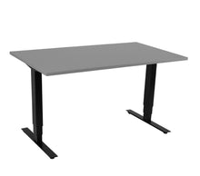 Load image into Gallery viewer, Elektrisks divmotoru AERO 2.0 Flex 660 galds  | Pelēks, melns, balts-ERGONOMISKI GALDI UN PLAUKTI