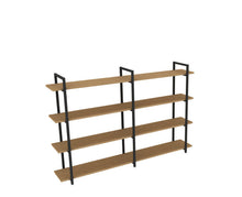 Load image into Gallery viewer, 4-LĪMEŅU PLAUKTU MODULIS SPRPLUS W1740-ERGONOMISKI GALDI UN PLAUKTI
