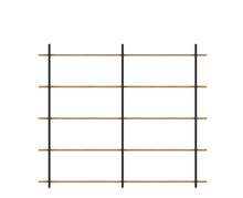 Load image into Gallery viewer, 5-LĪMEŅU PLAUKTU MODULIS SPRPLUS W1740-ERGONOMISKI GALDI UN PLAUKTI