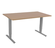 Load image into Gallery viewer, Elektrisks divmotoru AERO 2.0 Flex 660 galds  | Pelēks, melns, balts-ERGONOMISKI GALDI UN PLAUKTI